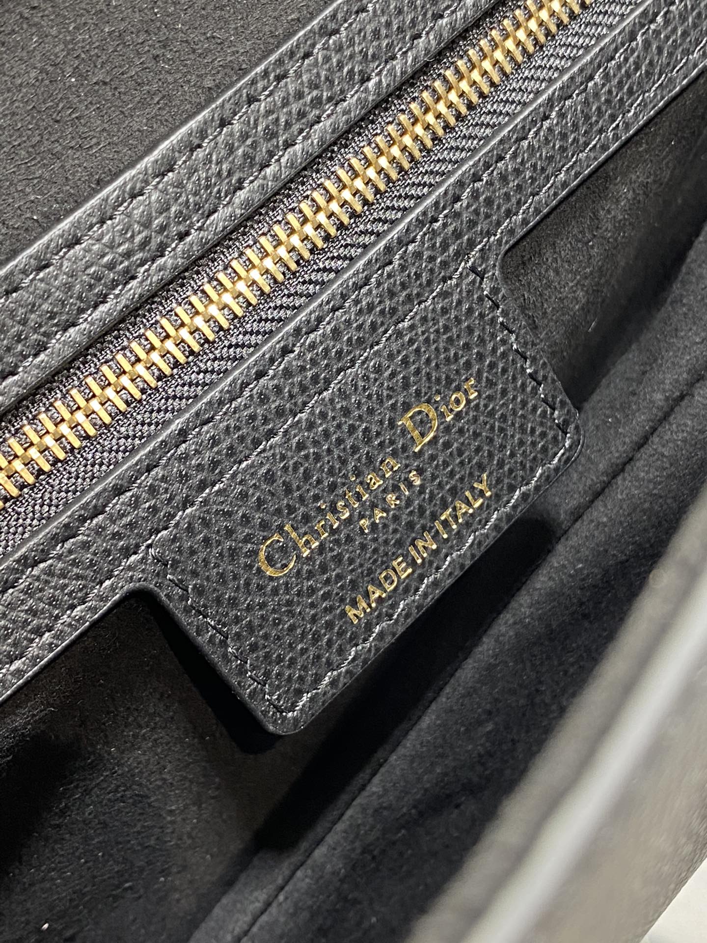 Christian Dior Saddle Bag With Strap
