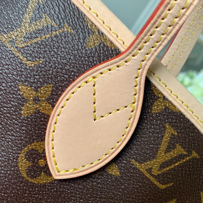 Louis Vuitton Neverfull MM Monogram/ Rose Ballerine