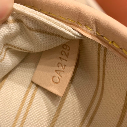 Louis Vuitton Neverfull MM Damier Azur/ Beige