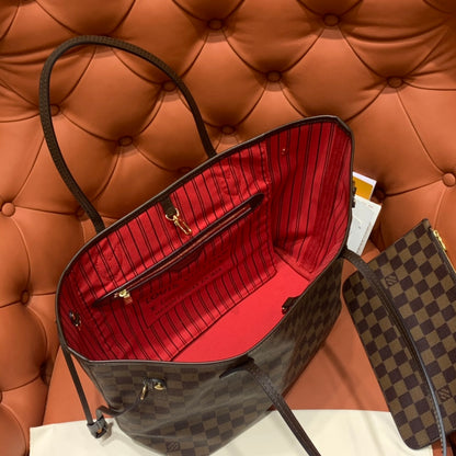 Louis Vuitton Neverfull MM Damier Ebene/ Cerise