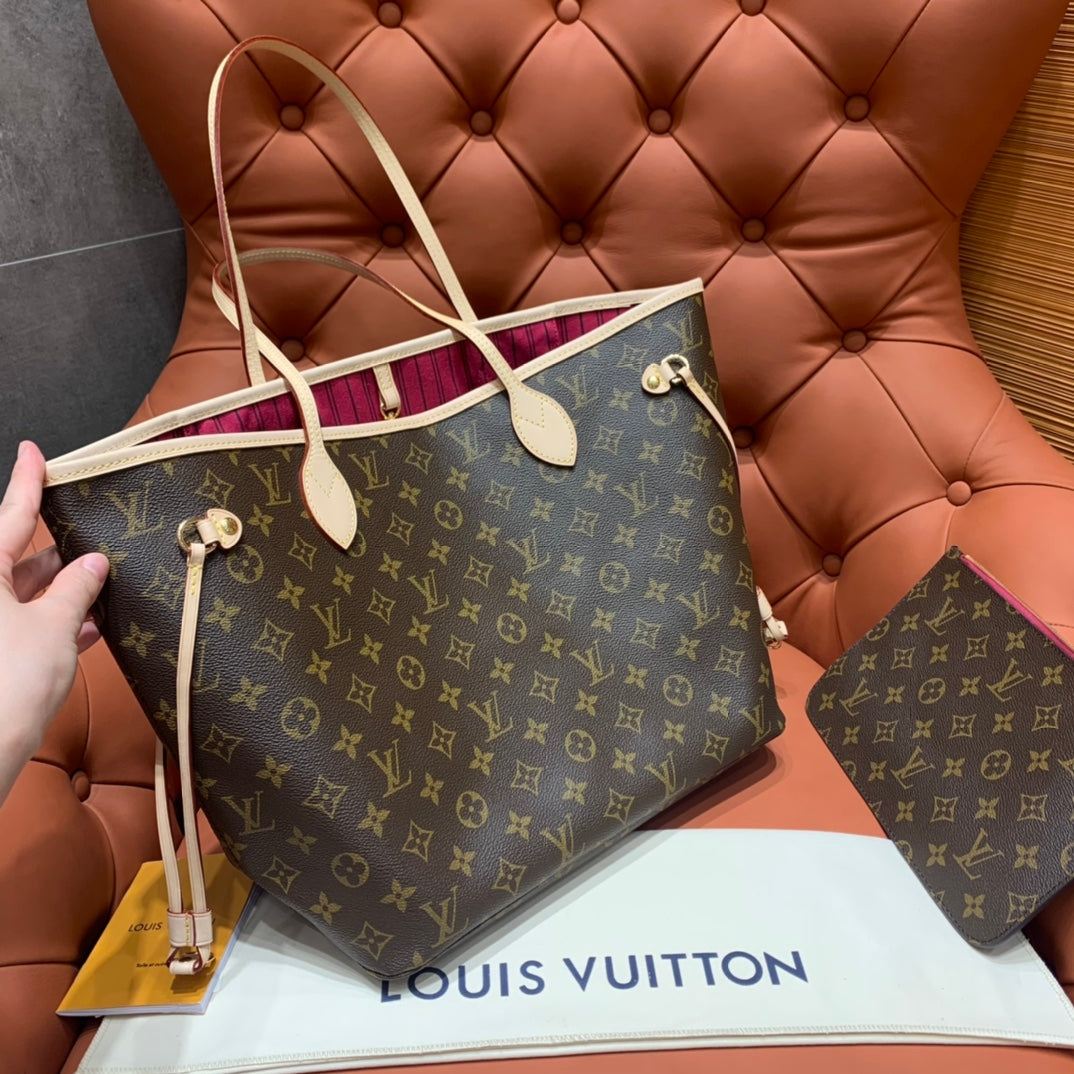 Louis Vuitton Neverfull MM Monogram/ Pivoine