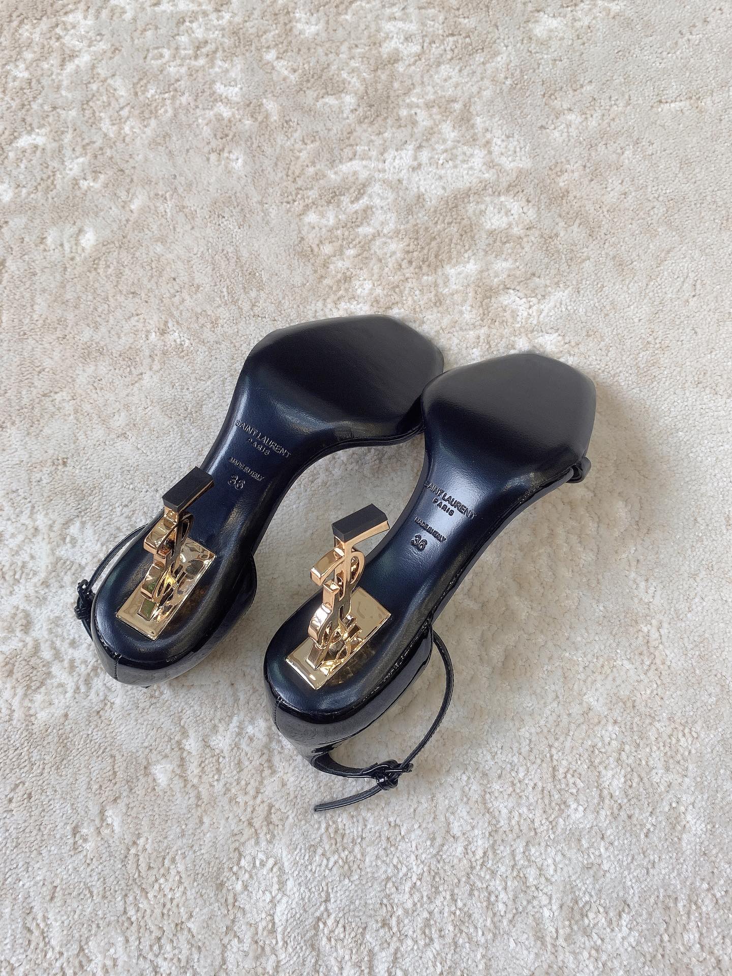 Saint Laurent Opyum Sandals 8.5 cm