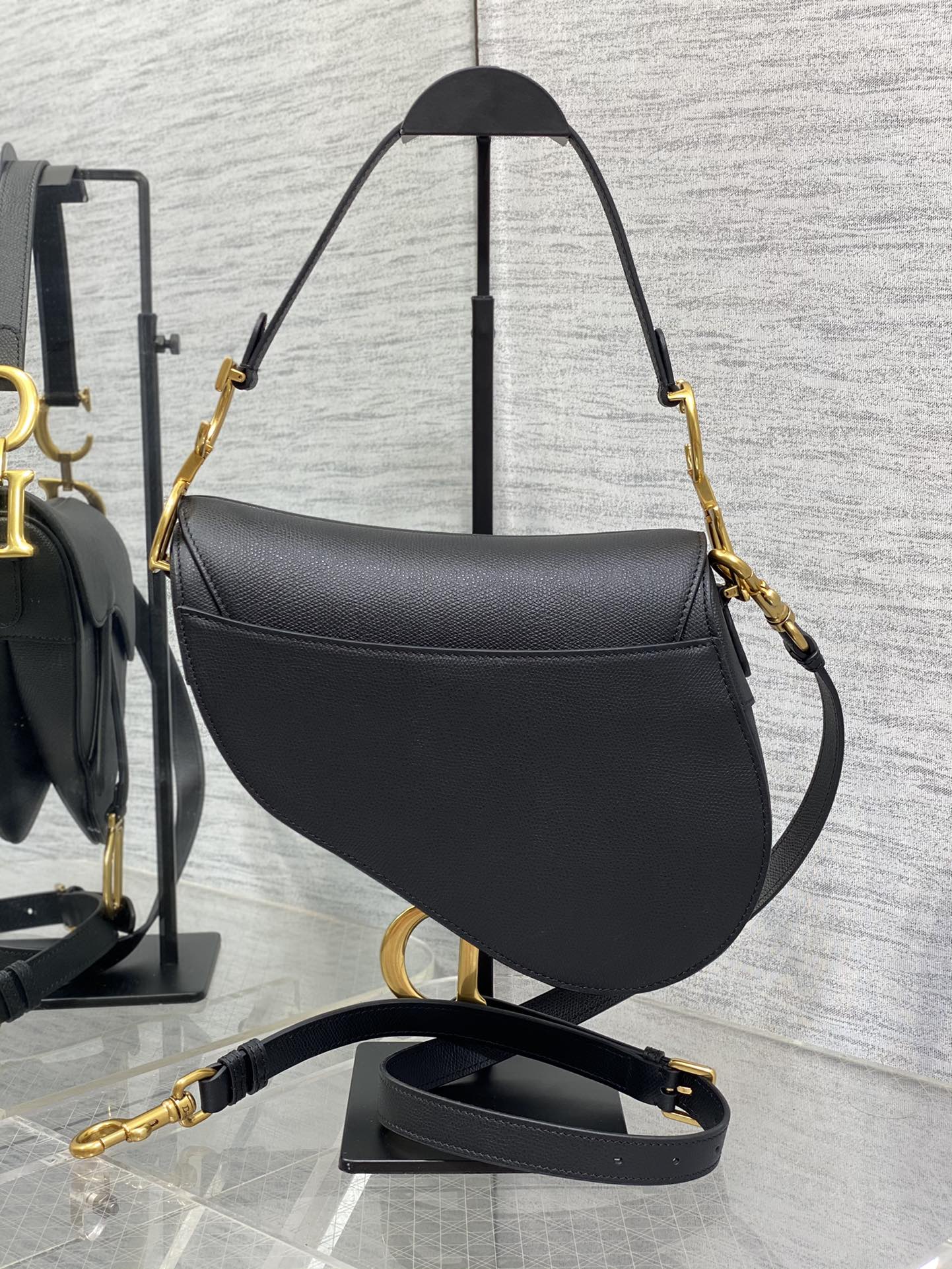 Christian Dior Saddle Bag With Strap