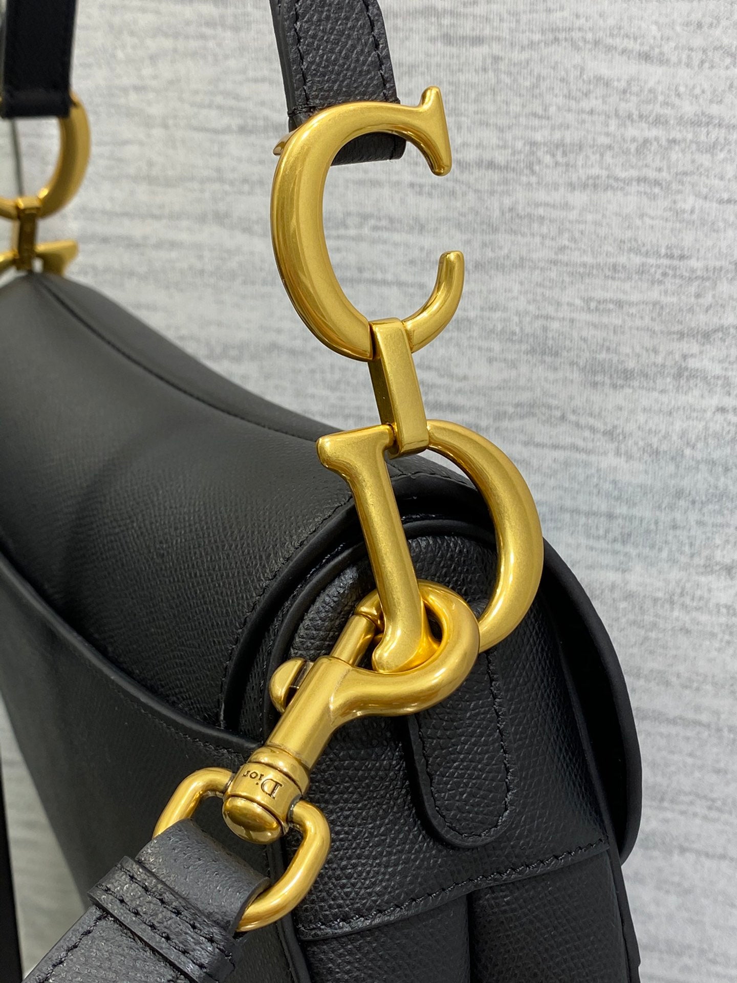 Christian Dior Saddle Bag With Strap