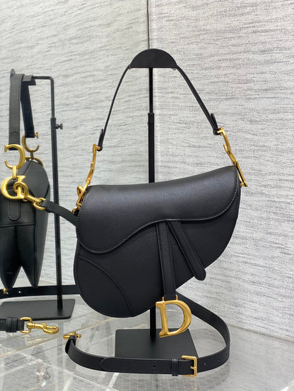 Christian Dior Saddle Bag With Strap