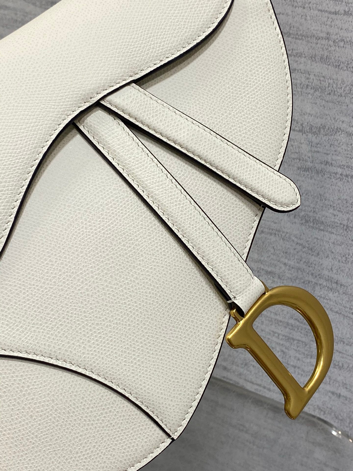 Christian Dior Saddle Bag With Strap