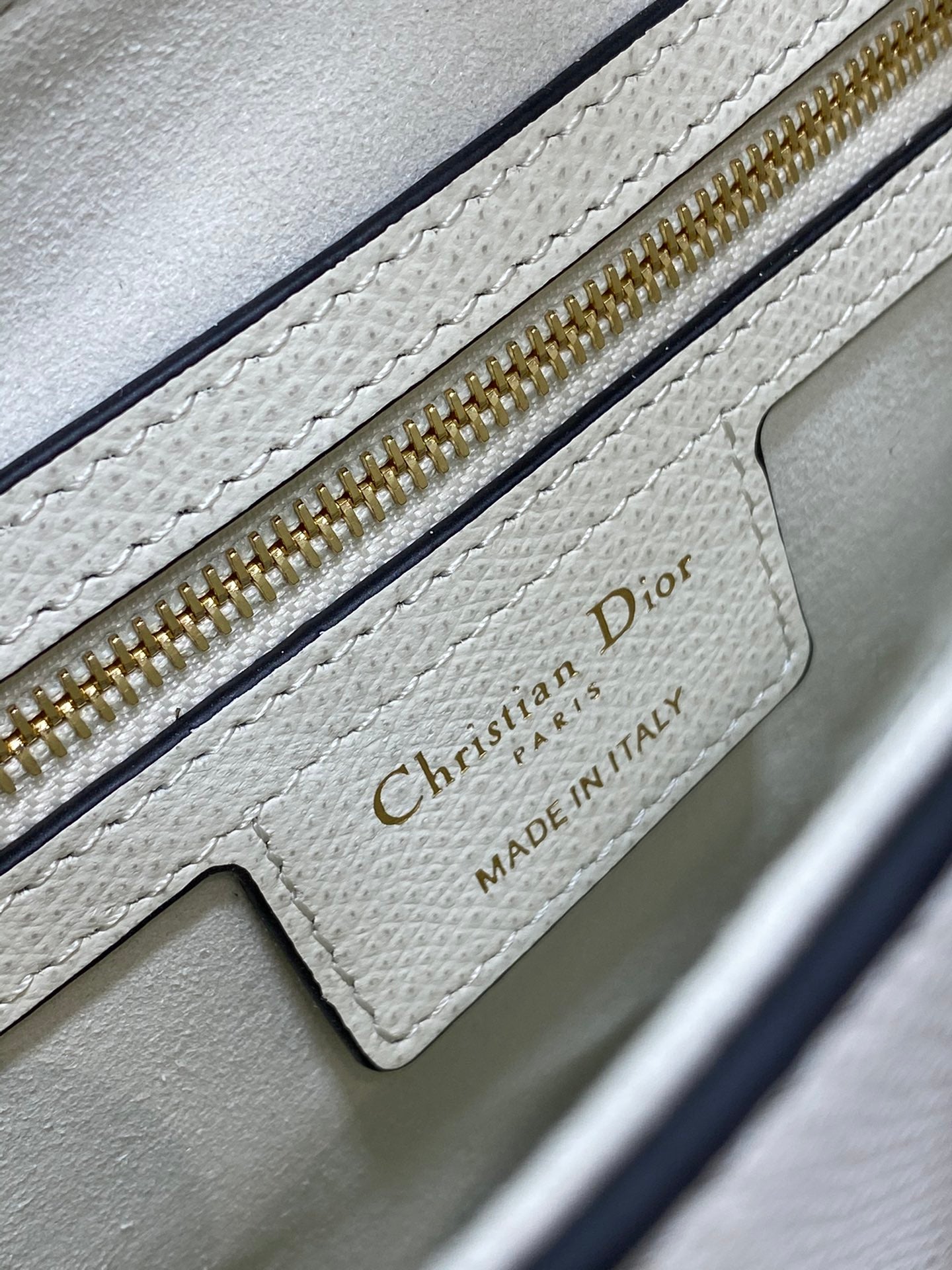 Christian Dior Saddle Bag With Strap