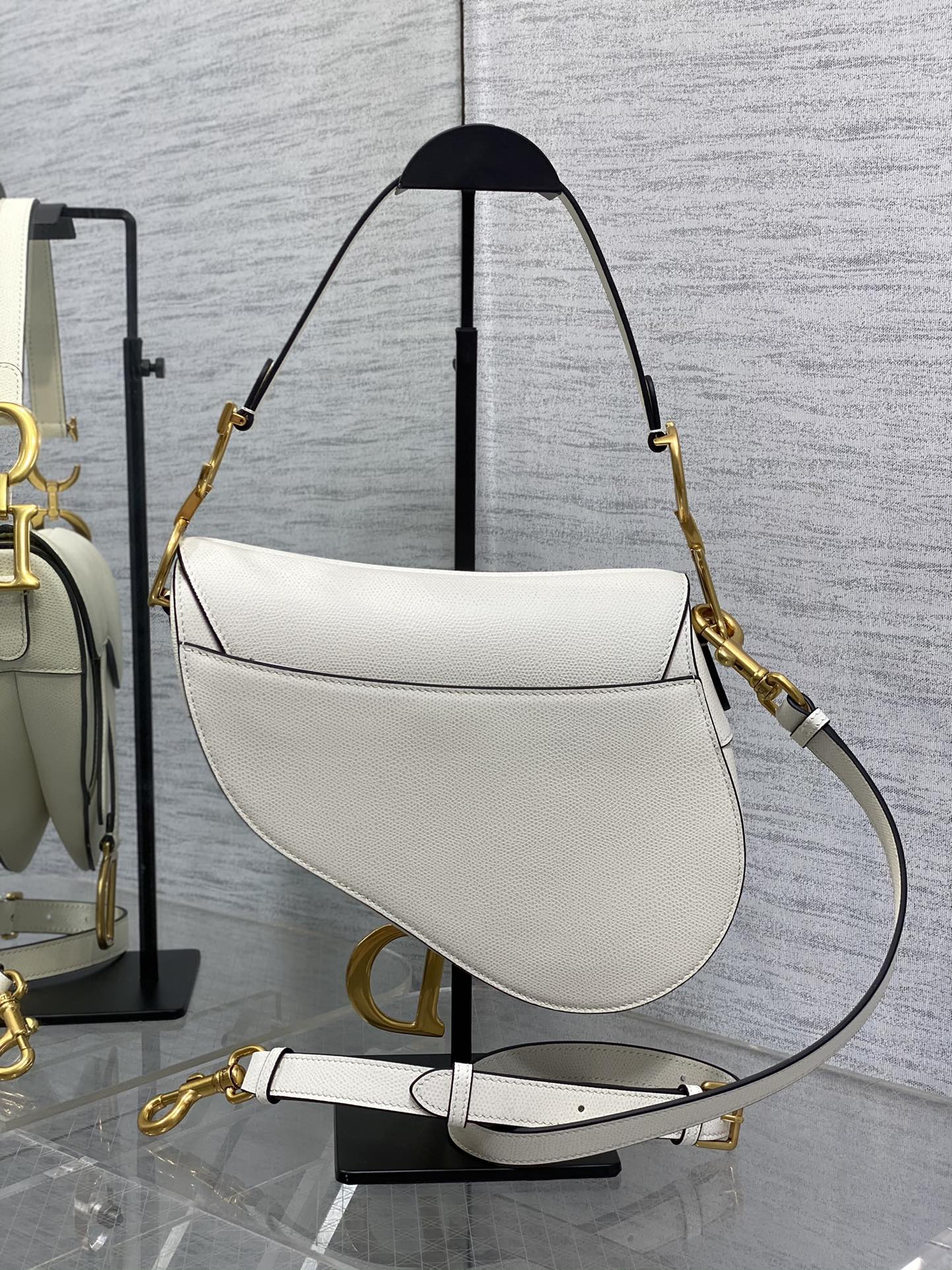 Christian Dior Saddle Bag With Strap