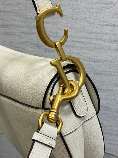Christian Dior Saddle Bag With Strap