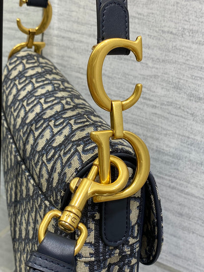 Christian Dior Saddle Bag With Strap