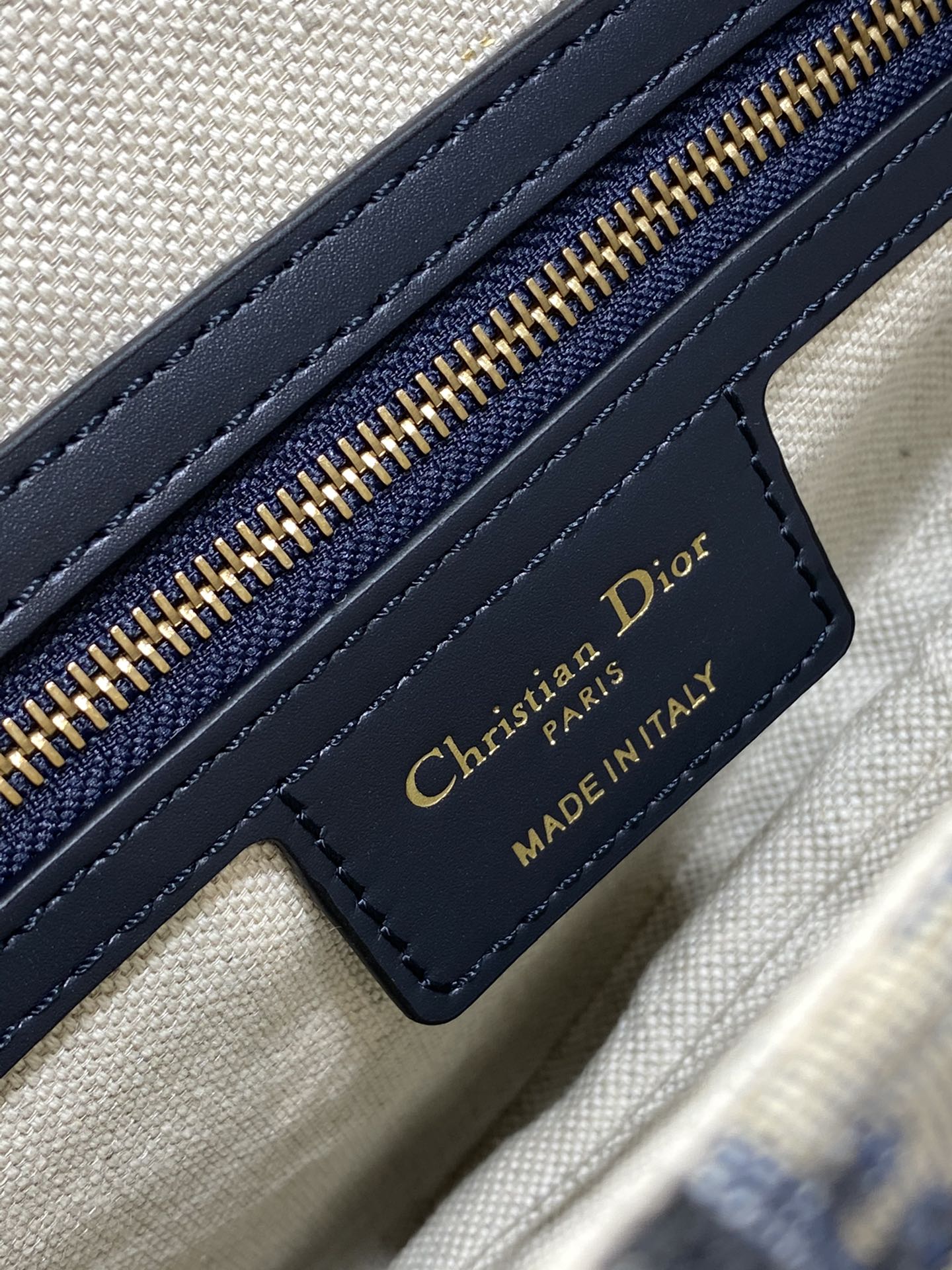 Christian Dior Saddle Bag With Strap