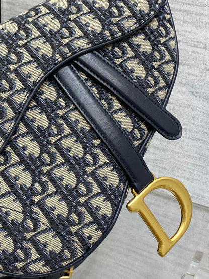 Christian Dior Saddle Bag With Strap