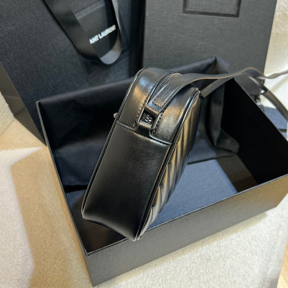 Saint Laurent Lou Camera Bag in Quilted Leather