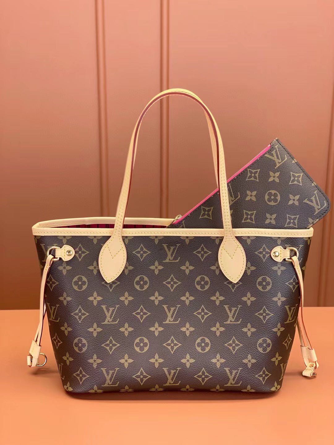 Louis Vuitton Neverfull PM Monogram/ Pivoine