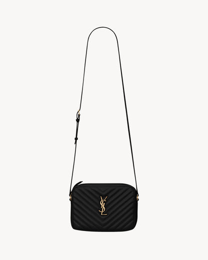 Saint Laurent Lou Camera Bag in Quilted Leather