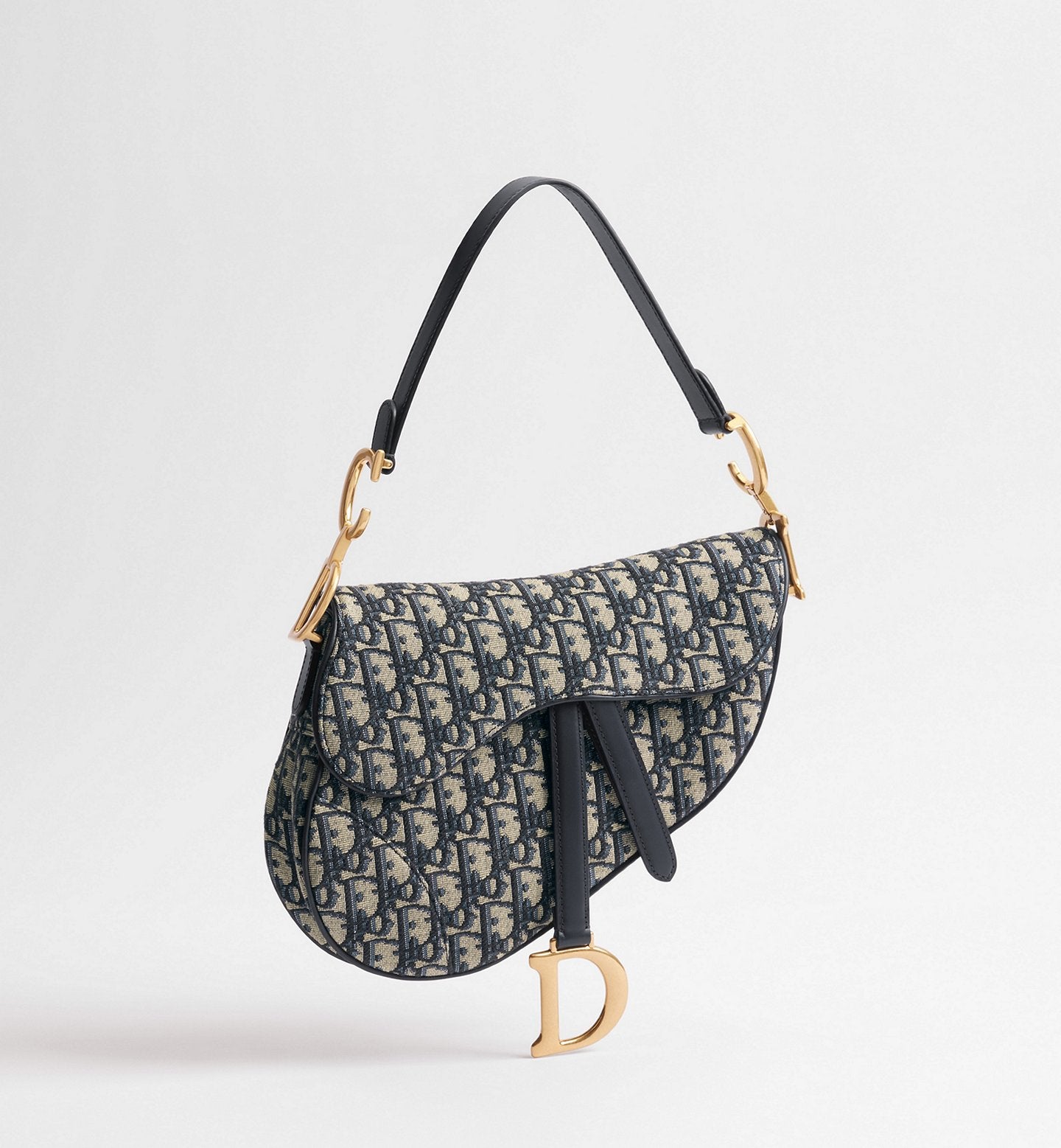 Christian Dior Saddle Bag With Strap