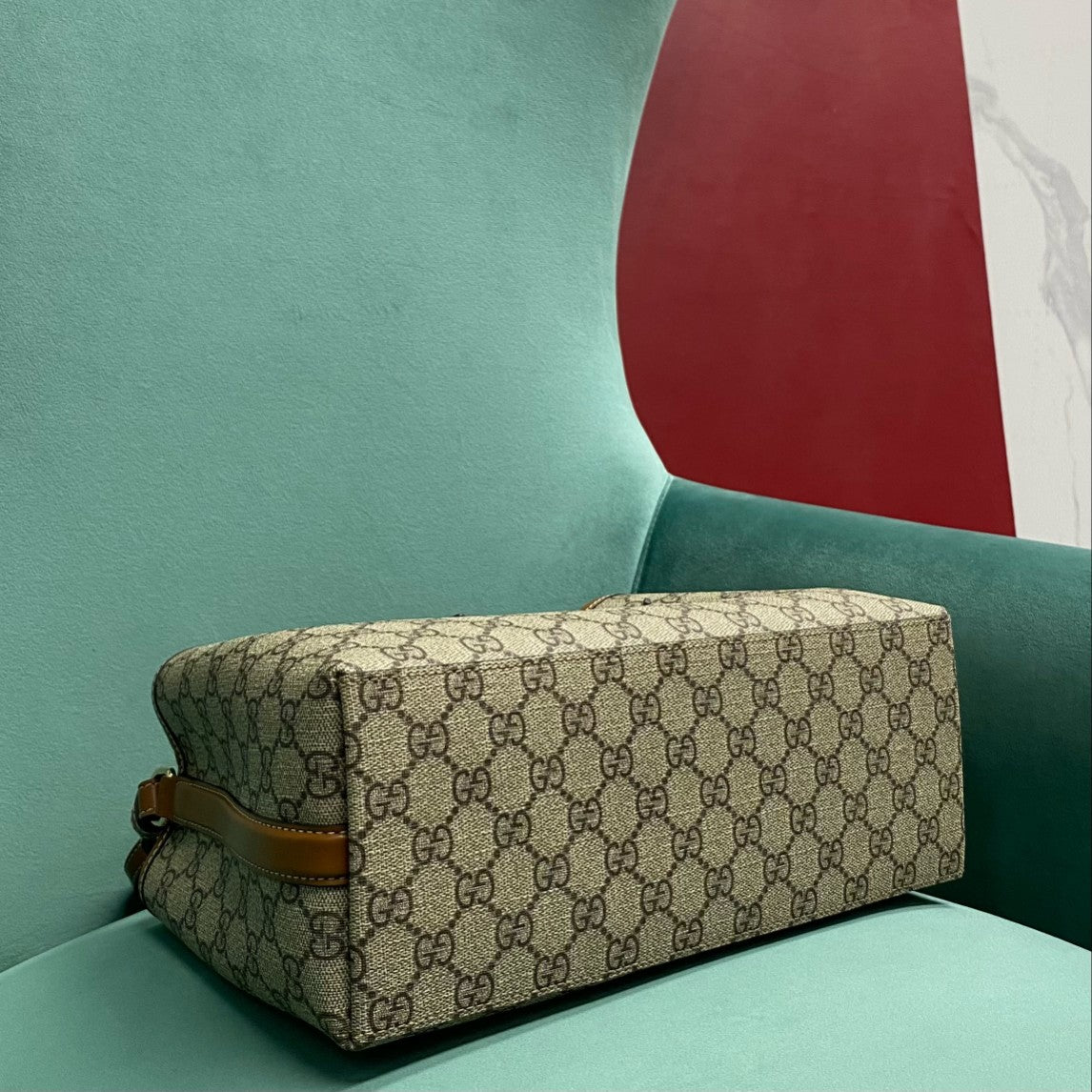 Gucci GG Emblem Medium Tote Bag