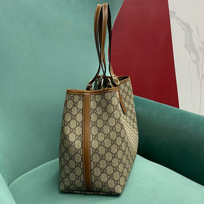 Gucci GG Emblem Large Tote Bag