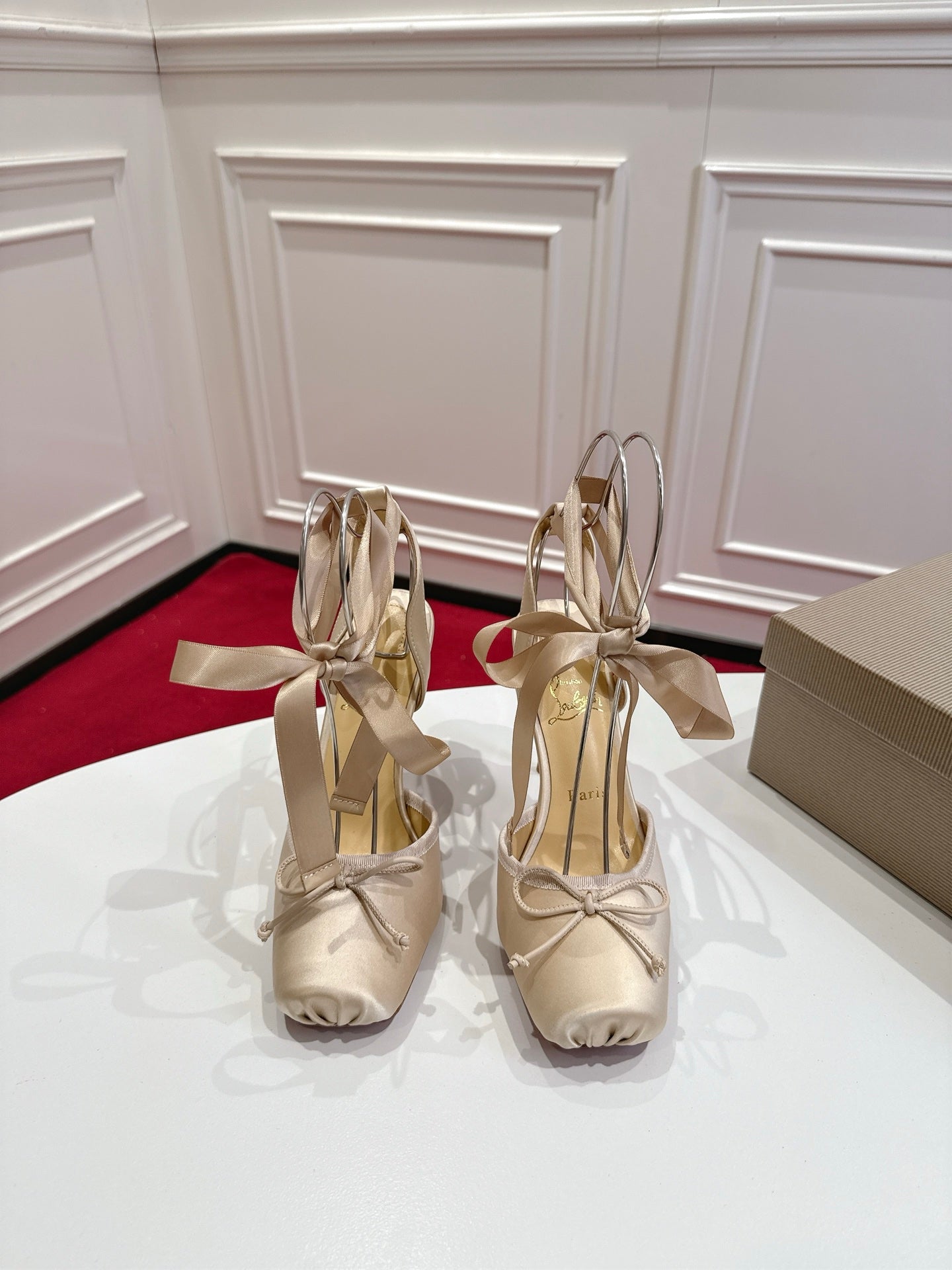 Christian Louboutin Cassia Lace Up Pumps