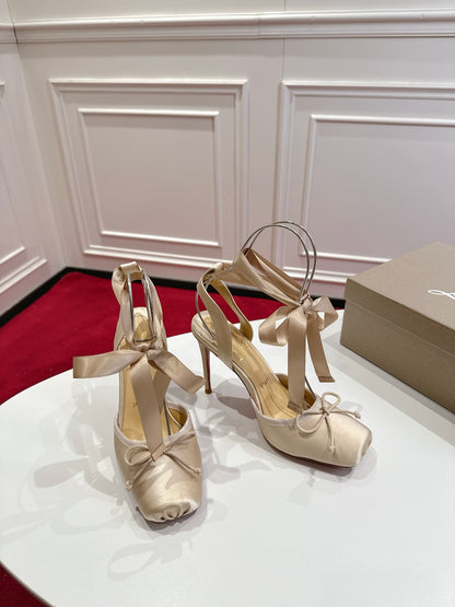Christian Louboutin Cassia Lace Up Pumps