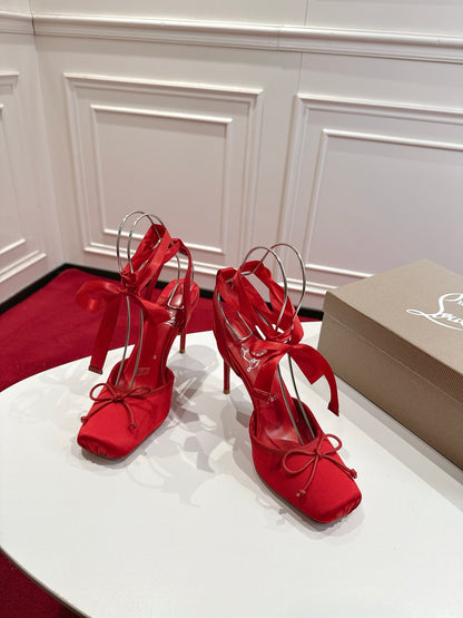 Christian Louboutin Cassia Lace Up Pumps