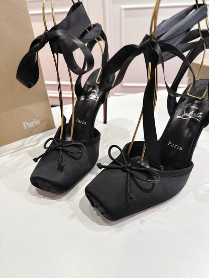 Christian Louboutin Cassia Lace Up Pumps