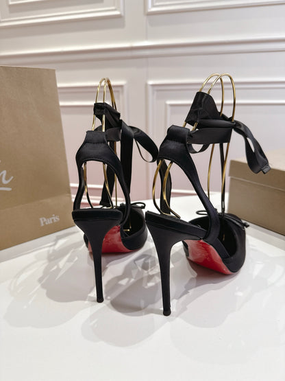Christian Louboutin Cassia Lace Up Pumps