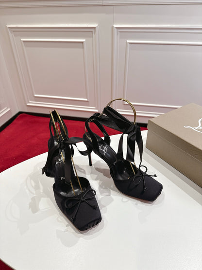 Christian Louboutin Cassia Lace Up Pumps