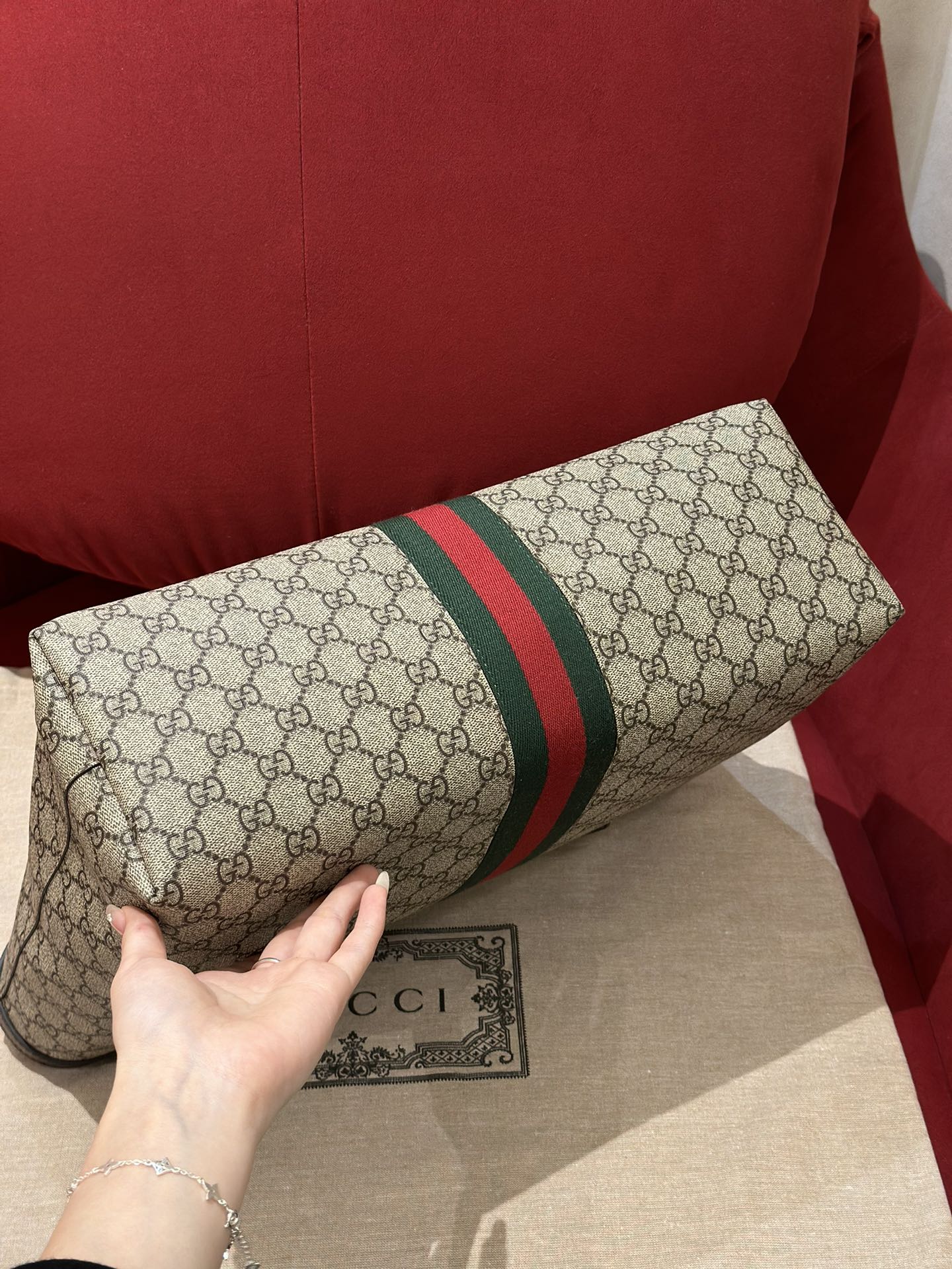 Gucci Ophidia Large Tote Bag