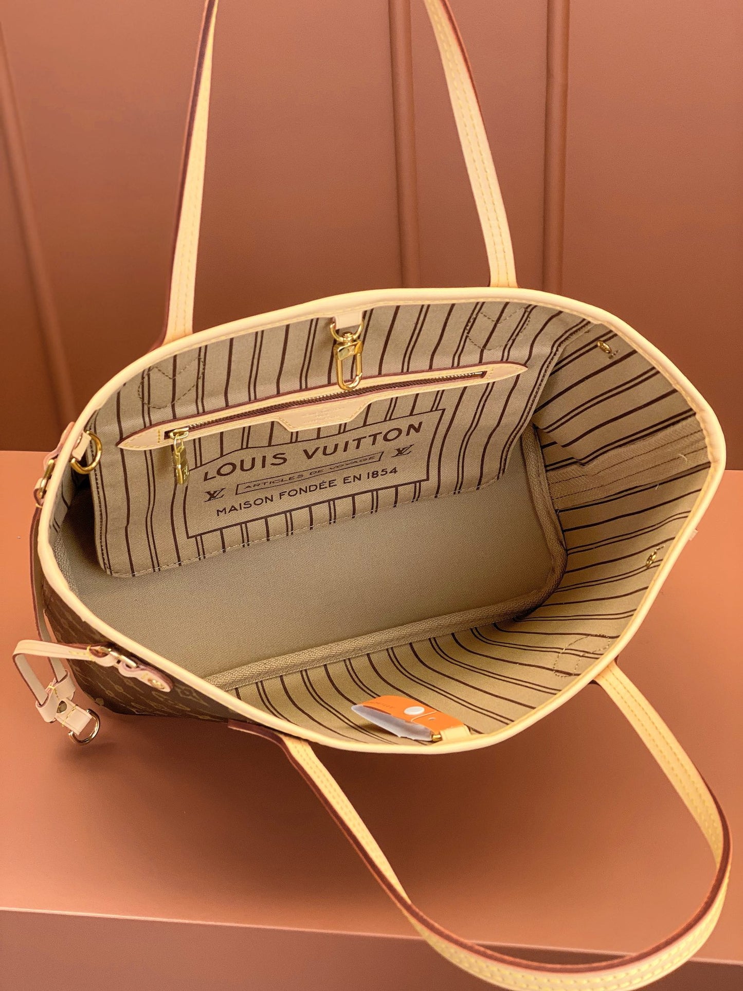 Louis Vuitton Neverfull PM Monogram/ Beige
