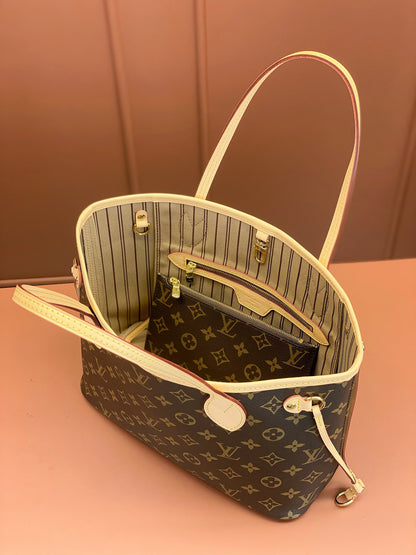 Louis Vuitton Neverfull PM Monogram/ Beige