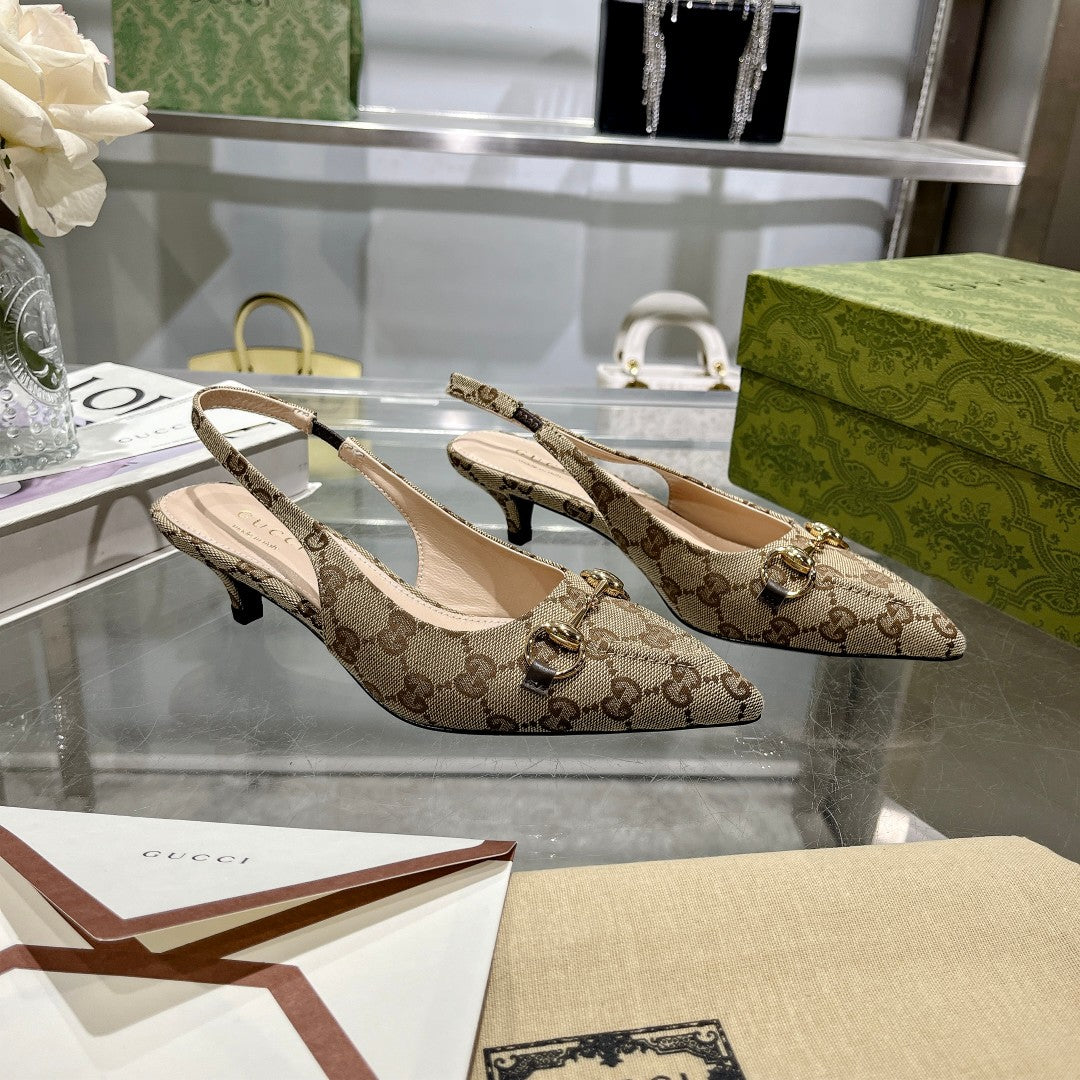 Gucci Slingback Pump With Horsebit