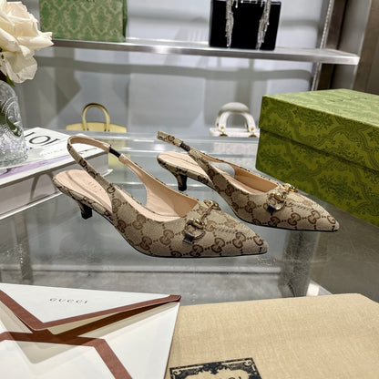 Gucci Slingback Pump With Horsebit