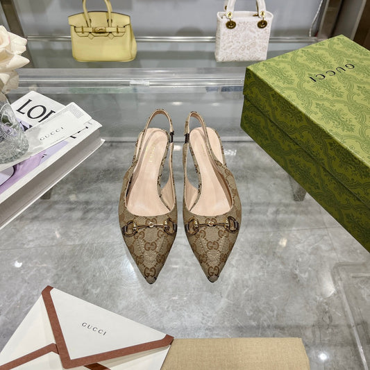 Gucci Slingback Pump With Horsebit