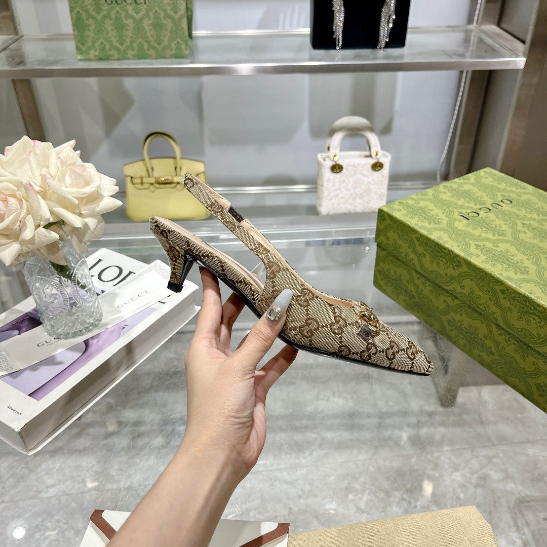 Gucci Slingback Pump With Horsebit