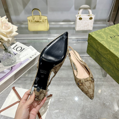 Gucci Slingback Pump With Horsebit