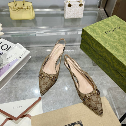 Gucci Slingback Pump With Horsebit