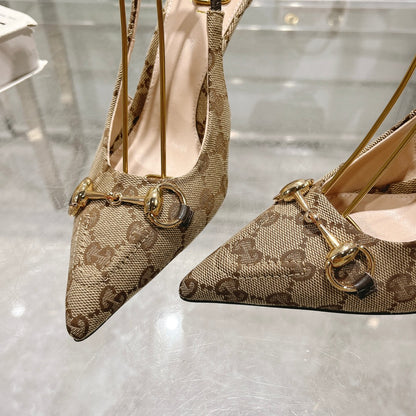 Gucci Slingback Pump With Horsebit