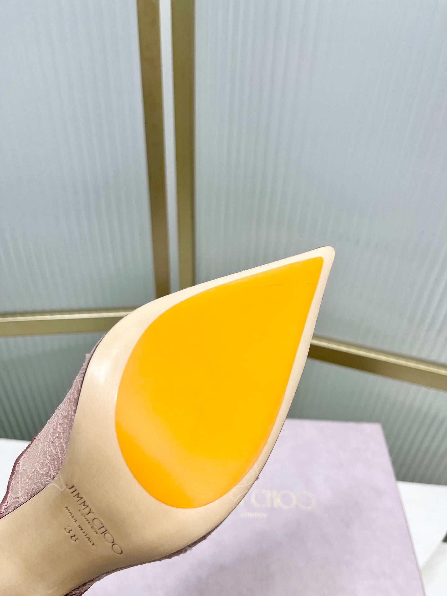 Jimmy Choo Lace Pumps With Metal Lace Detail | 4 colors