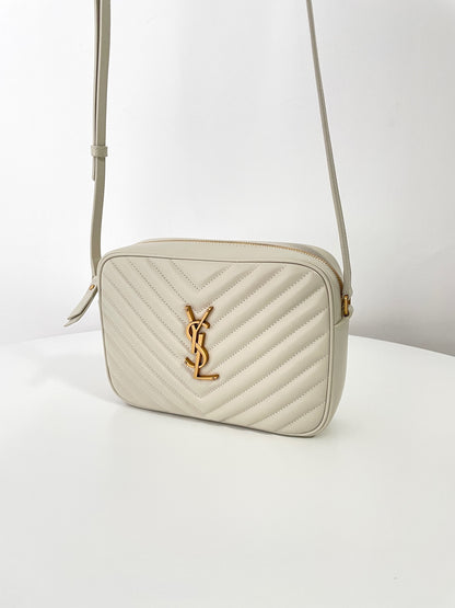 Saint Laurent Lou Camera Bag in Quilted Leather
