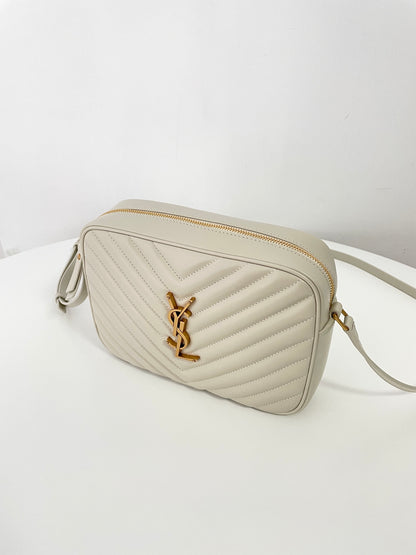 Saint Laurent Lou Camera Bag in Quilted Leather