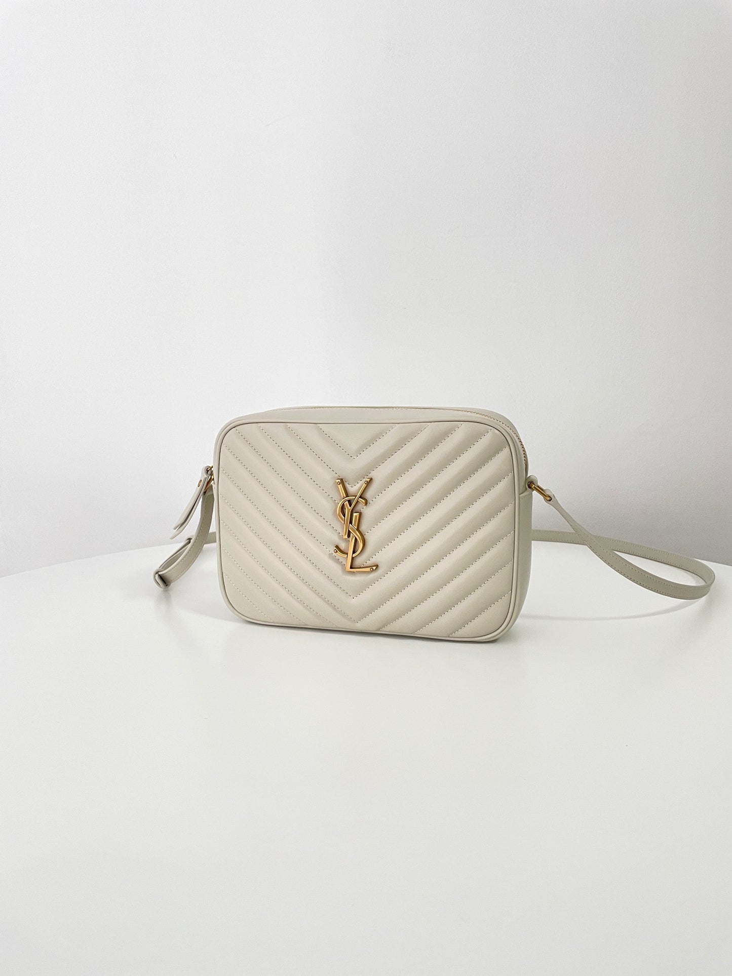 Saint Laurent Lou Camera Bag in Quilted Leather