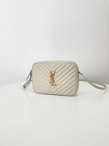 Saint Laurent Lou Camera Bag in Quilted Leather