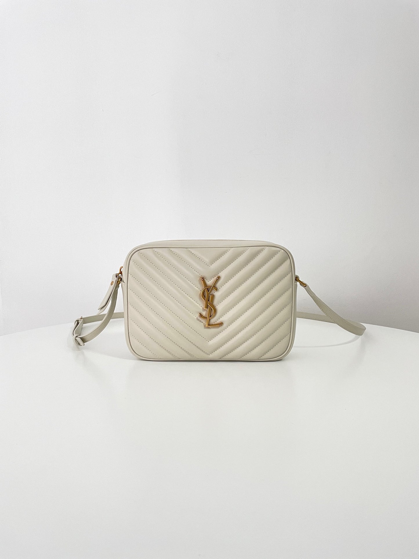 Saint Laurent Lou Camera Bag in Quilted Leather