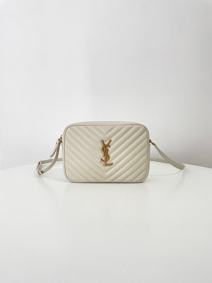 Saint Laurent Lou Camera Bag in Quilted Leather