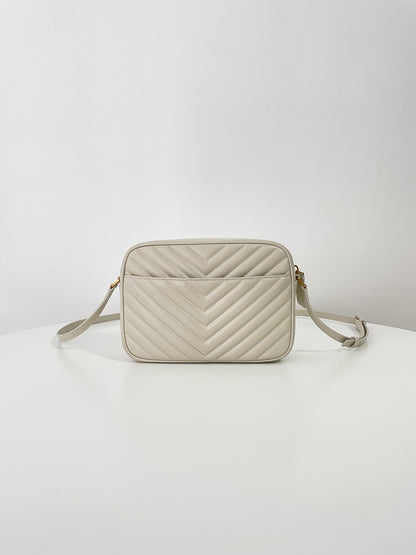 Saint Laurent Lou Camera Bag in Quilted Leather