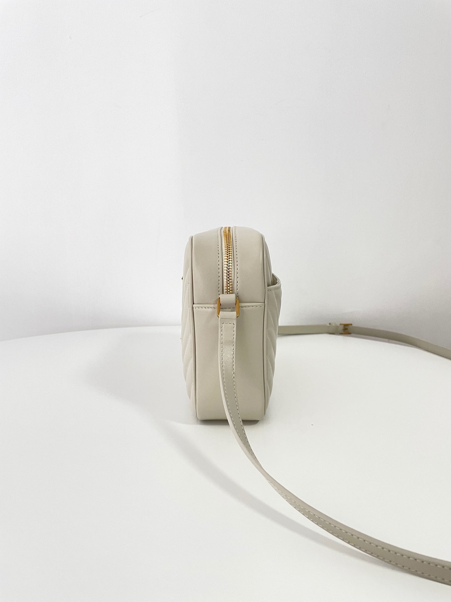Saint Laurent Lou Camera Bag in Quilted Leather