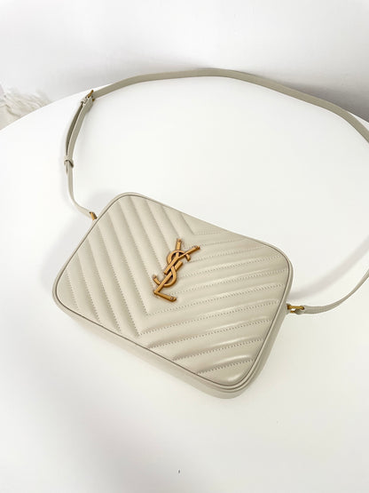 Saint Laurent Lou Camera Bag in Quilted Leather
