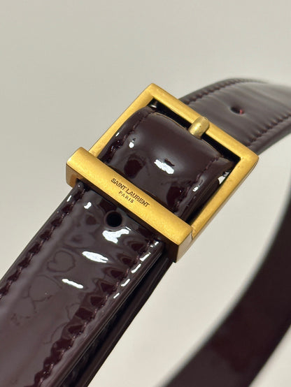 Saint Laurent Le 5 A 7 In Patent Leather