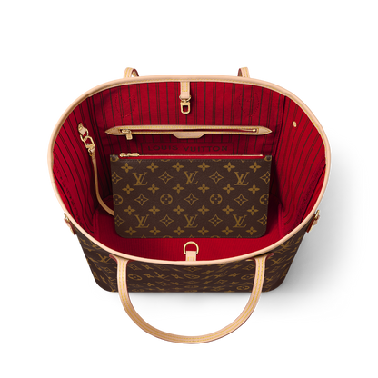 Louis Vuitton Neverfull MM Monogram/ Cerise